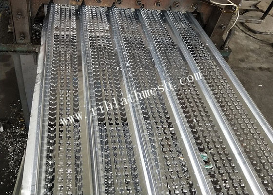 0.15mm Thickness Galvanized Building High Ribbed Formwork 2.2m Length