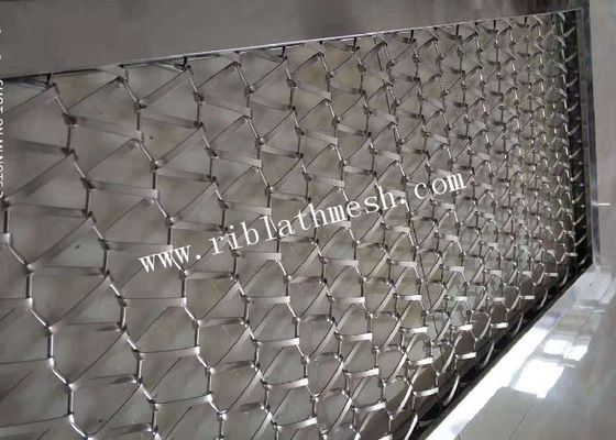 1mm Stainless Material Building Crimped Decorative Steel Mesh