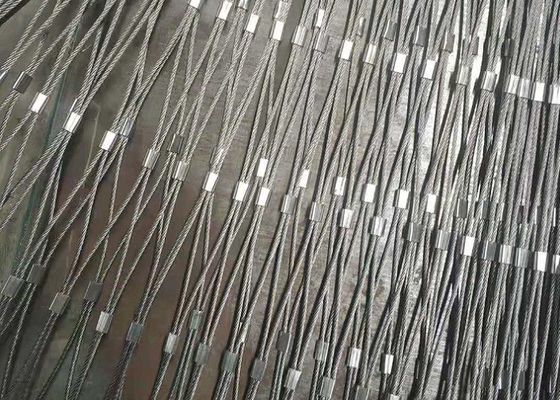 Anodized 2m Width 1.5mm Dia Decorative Wire Mesh