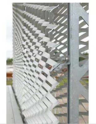 Durable Stainless Steel Expanded Metal Lath 2.0mm Thinckness Mesh Curtain Wall