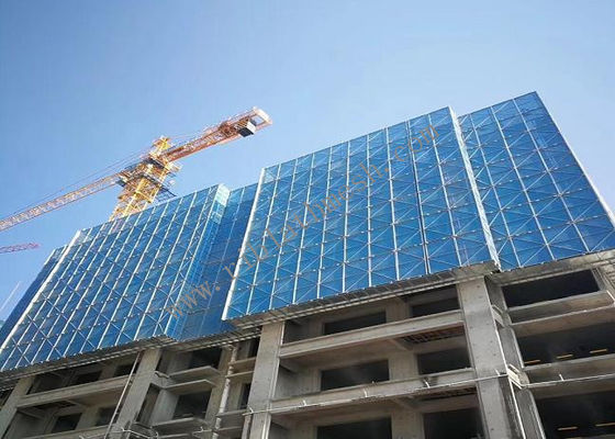 1.2mm Thickness Scaffolding Perforated Steel Mesh For High Rise Buildings