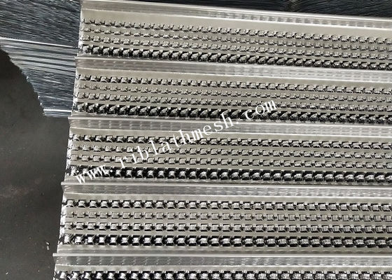 16mm Rib Height Galvanized Rib Lath Mesh 2.5m Length 0.45m Width