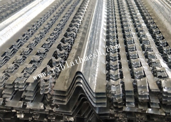 5x10mm Hole Hot Dipped Galvanized Hy Rib Lath 2.2m Length 15mm Rib Height