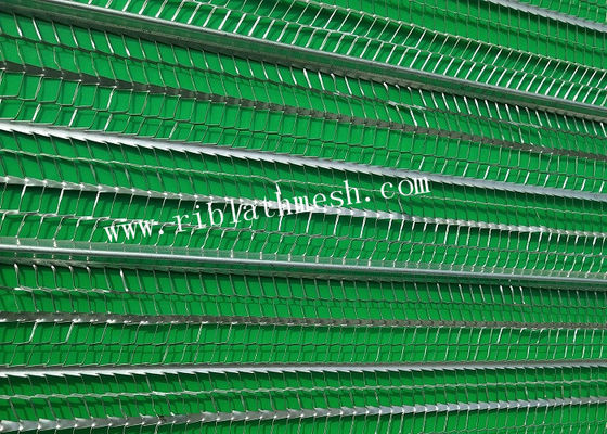 8mm Rib Height Galvanized Rib Lath Mesh 0.30mm Thickness 600mm Width