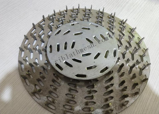 4" Diameter Round Truss Nail Plates 1.0mm Thickness