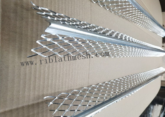 Exterior Wall Corner Hdg Mini Mesh Angle Bead 5cm Wing 0.35mm Thickness