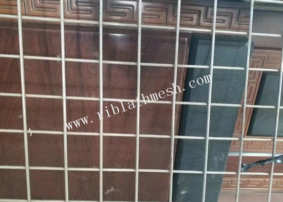1 Inch Hole Ss316 Decorative Metal Mesh Welded 0.81mm Dia