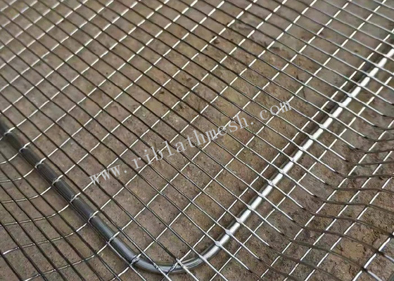 30m Length Decorative Wire Mesh Screen Stainless Steel 0.5mm Dia Anodized