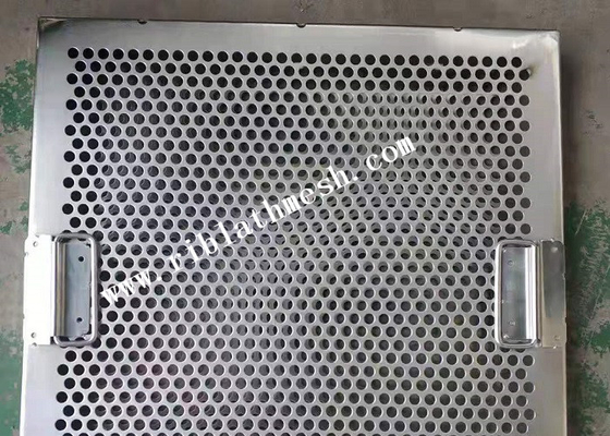 Round Type 2mm Hole Size Perforated Metal Mesh 1m Width 2m Length