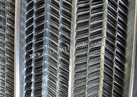 2.4m Length Plaster Walls Expanded Galvanized Metal Lath